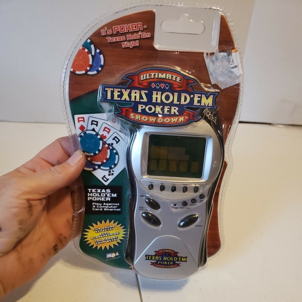 Texas Hold 'em‎ PokerUltimate Showdown Electronic Handheld Game